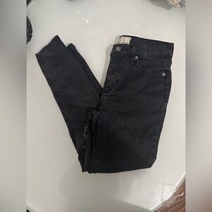 Free People Dark Wash Jeans